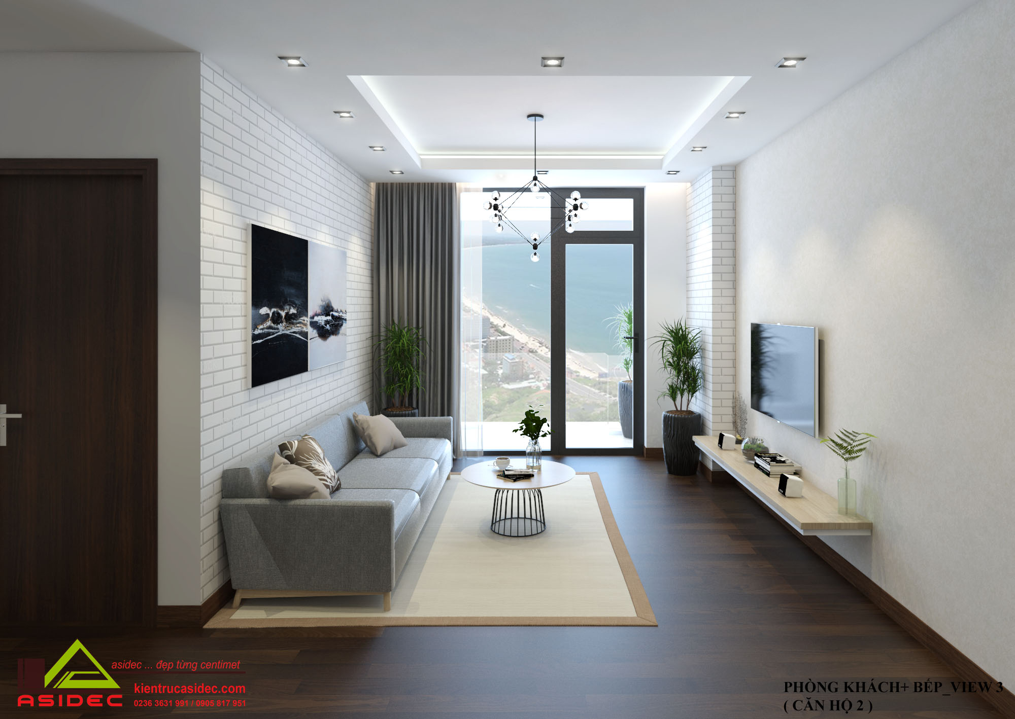 CĂN HỘ 2 PN LOẠI TIÊU CHUẨN
